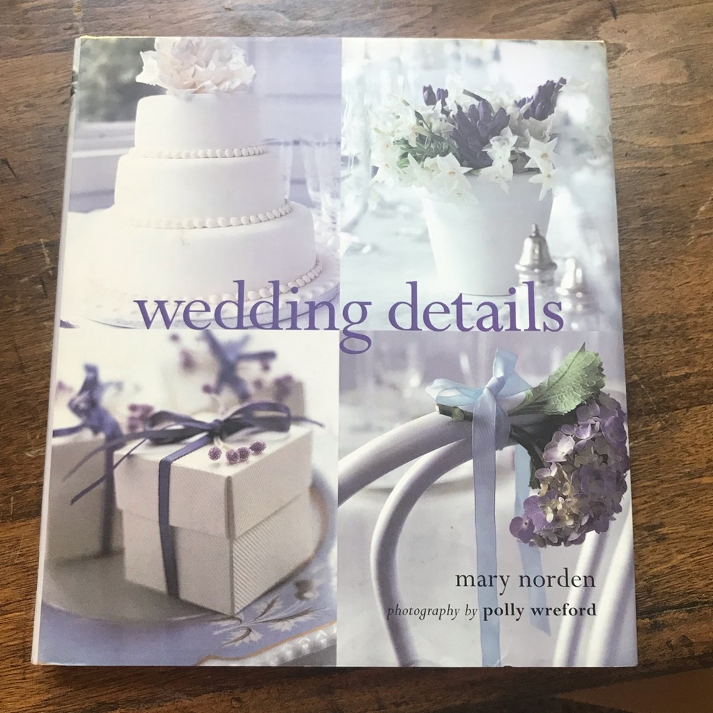 Wedding Details Book by Mary Norden